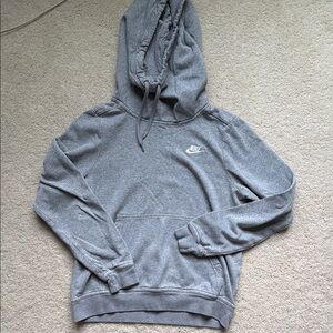 Nike Gray Hoodie Sweatshirt